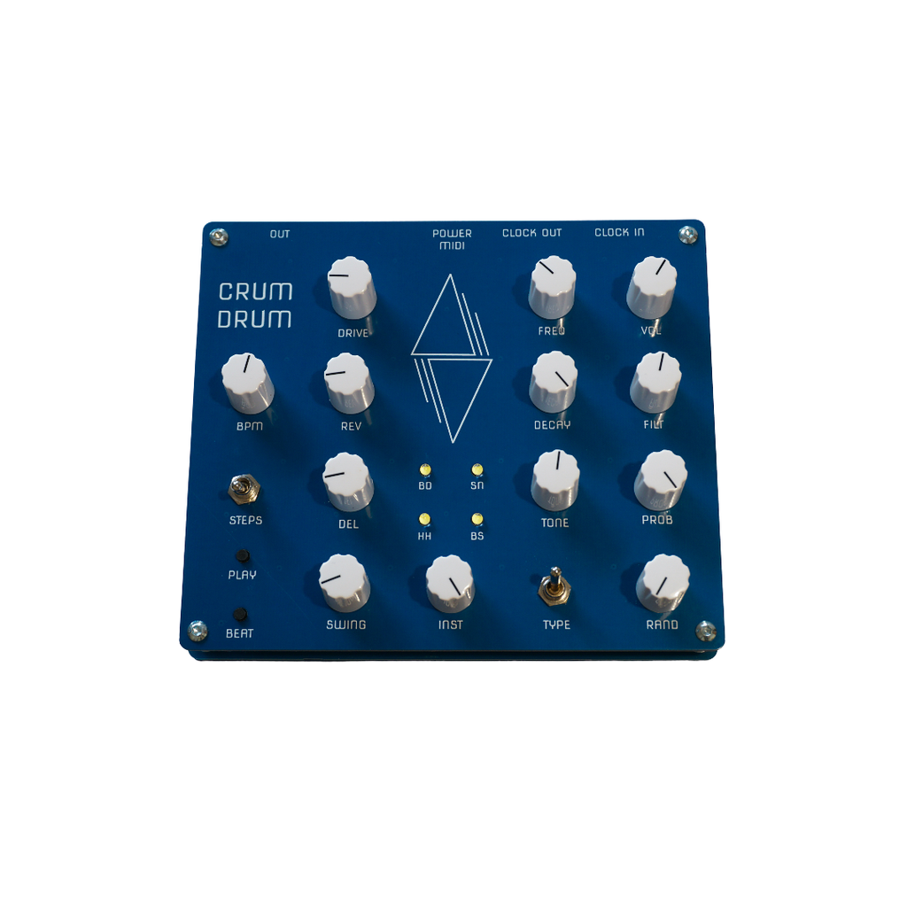 Drum machine generativa a quattro voci Nyström Crum Drum