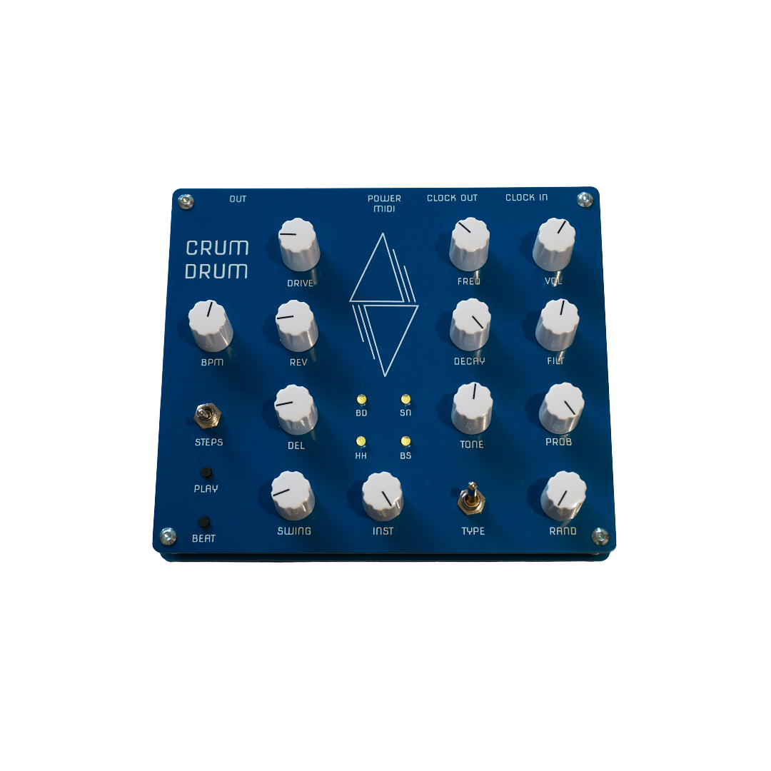 Drum machine generativa a quattro voci Nyström Crum Drum