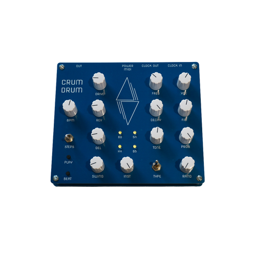 Drum machine generativa a quattro voci Nyström Crum Drum
