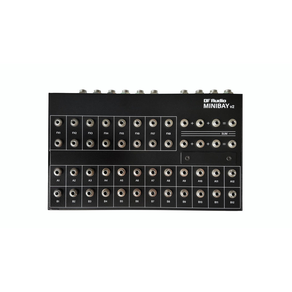 Patchbay audio e CV DF Audio Minibay V2 a 40 punti