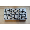Pannello frontale del monosynth analogico Michigan Synth Works MSW-820