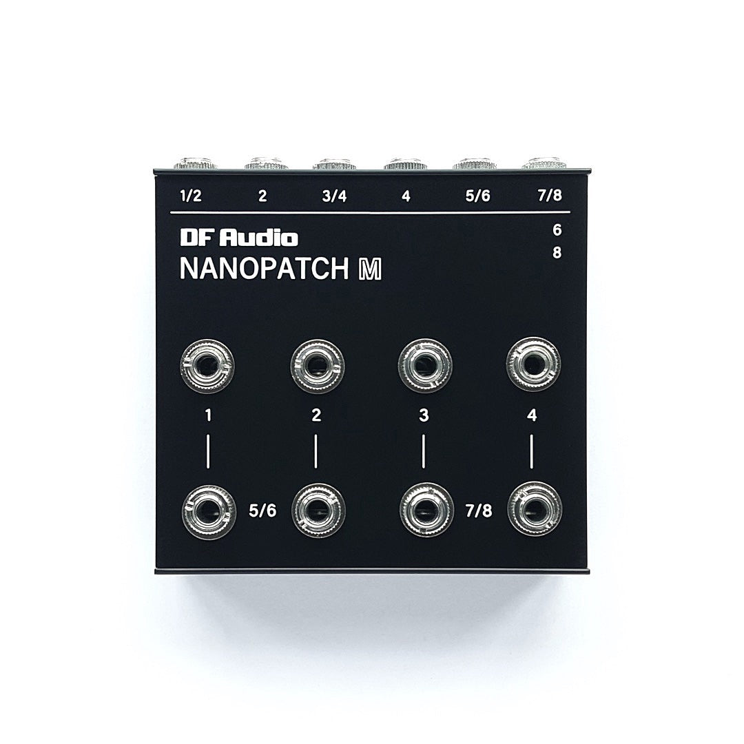 DF Audio Nanopatch M compact patch bay with mini jack sockets