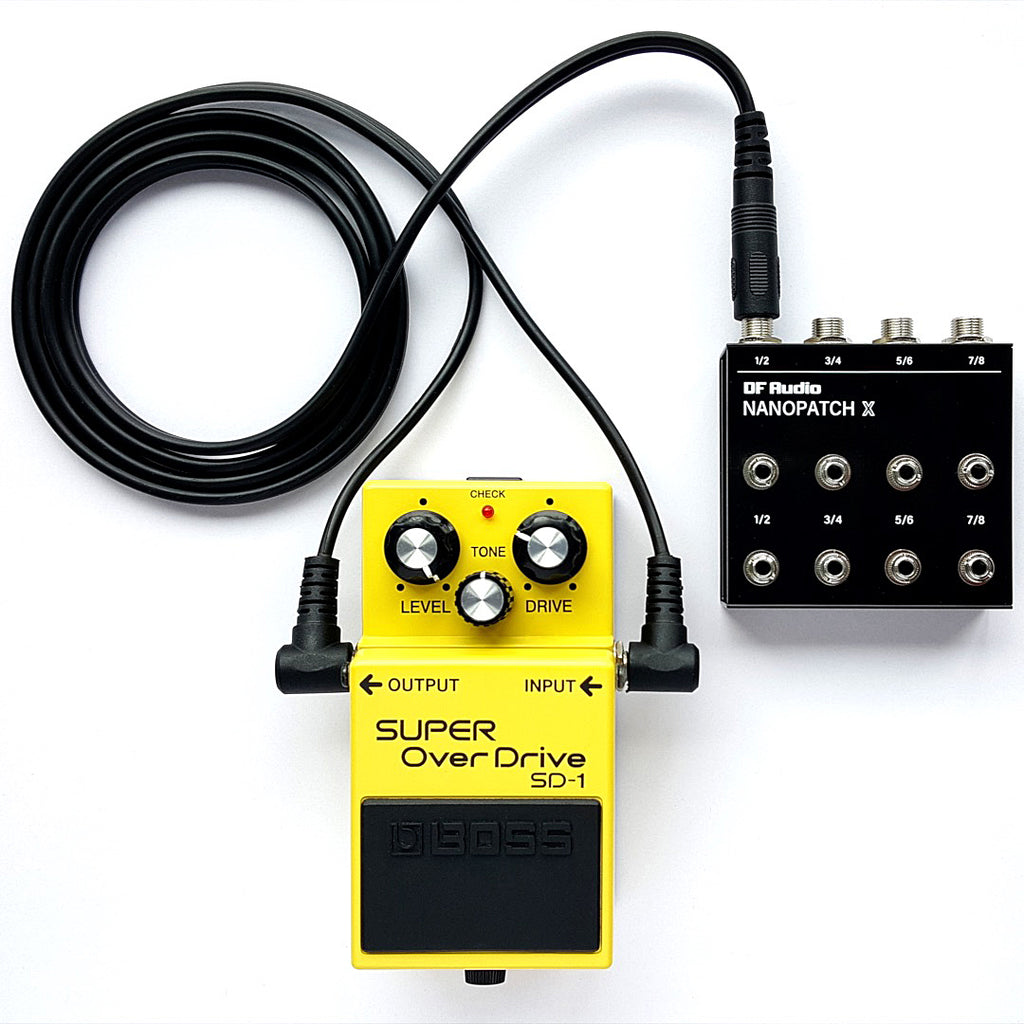 DF Audio Nanopatch X with effects pedal