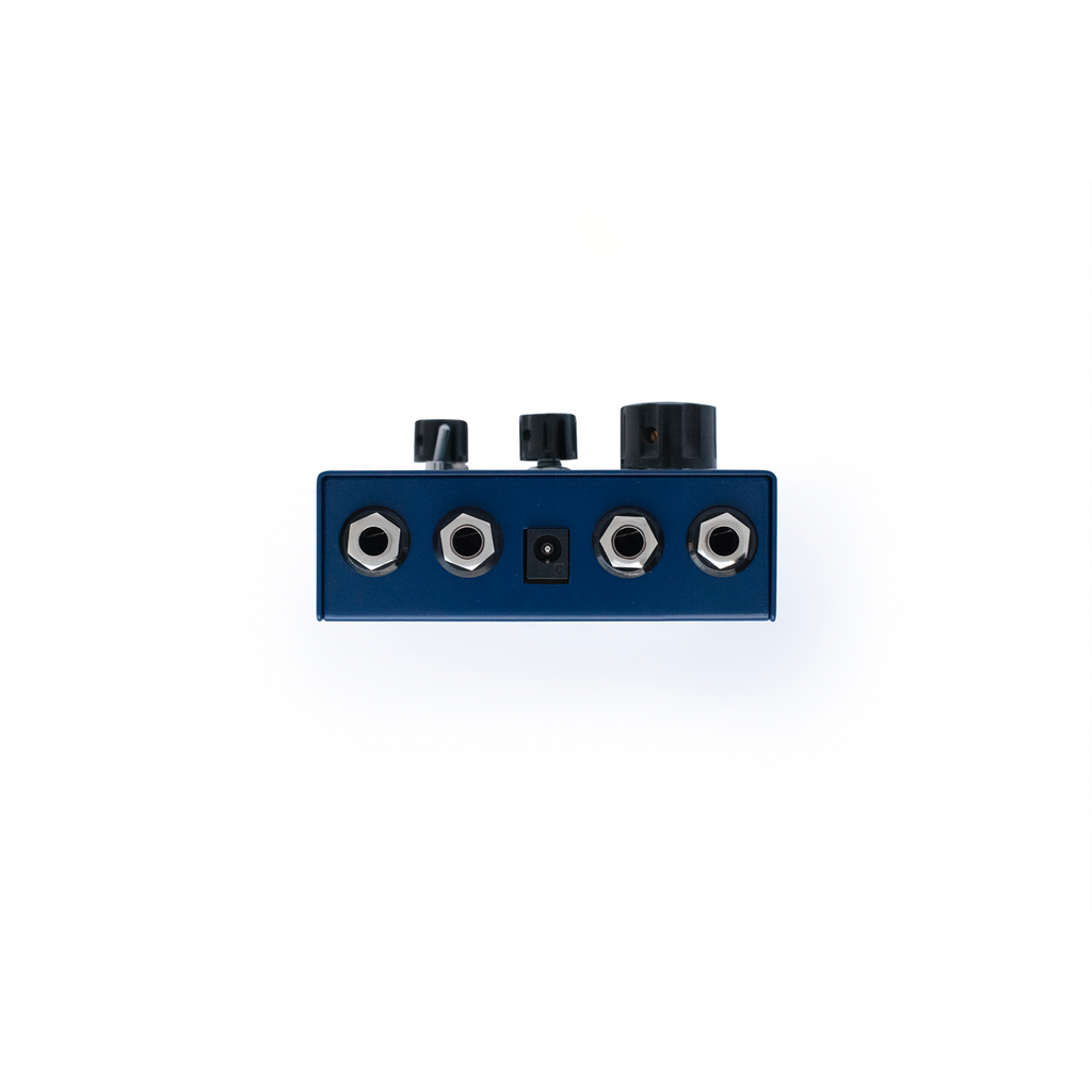 Pedale riverbero Dreadbox Darkness, pannello posteriore