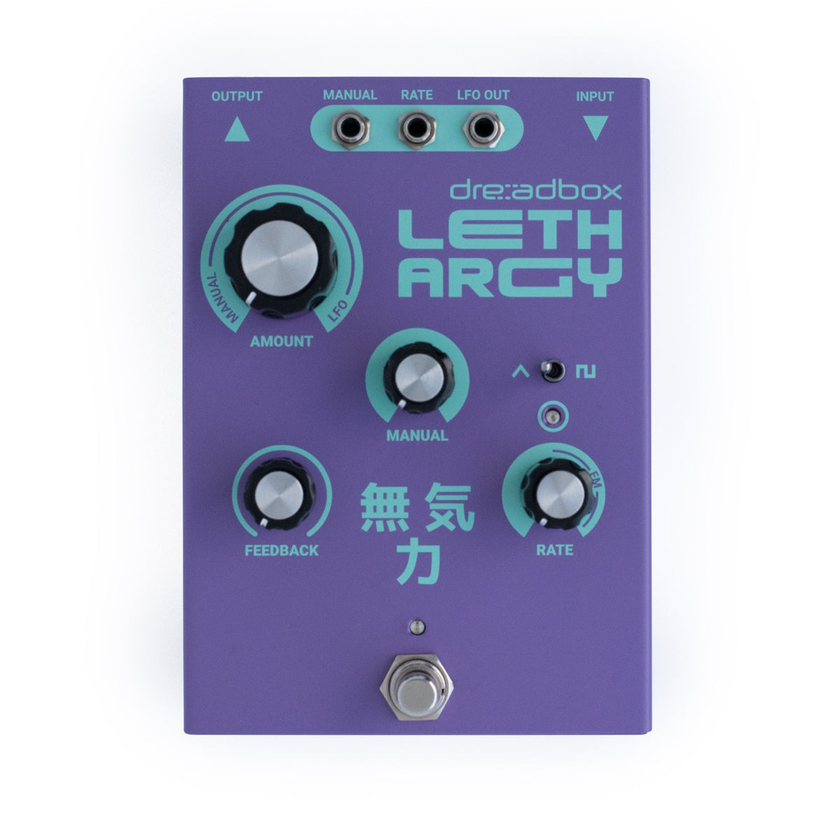 Dreadbox Lethargy analog 8-stage phase shifter pedal