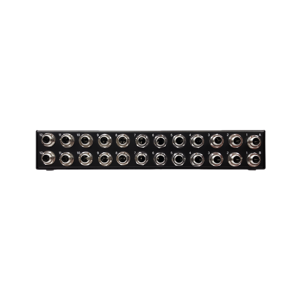 DF Audio Minibay S24 patch bay rear panel